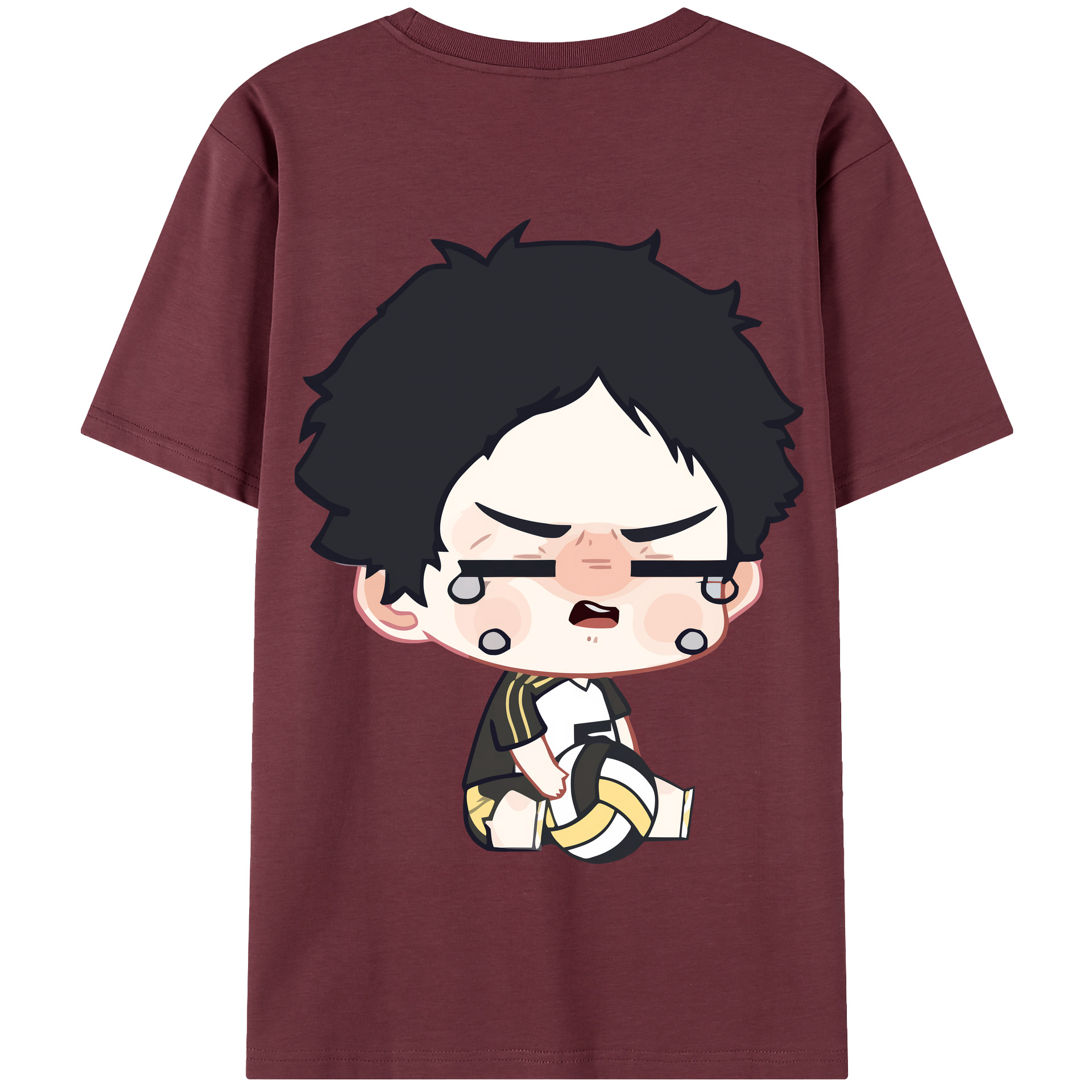 （画像用） ハイキュー!! Haikyu!! 綿100％半袖Tシャツ（背面プリント）